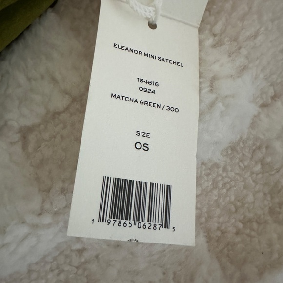 NWT! RARE! Tory Burch Mini Eleanor Top Handle Satchel in Matcha Green 154816 - Picture 8 of 8